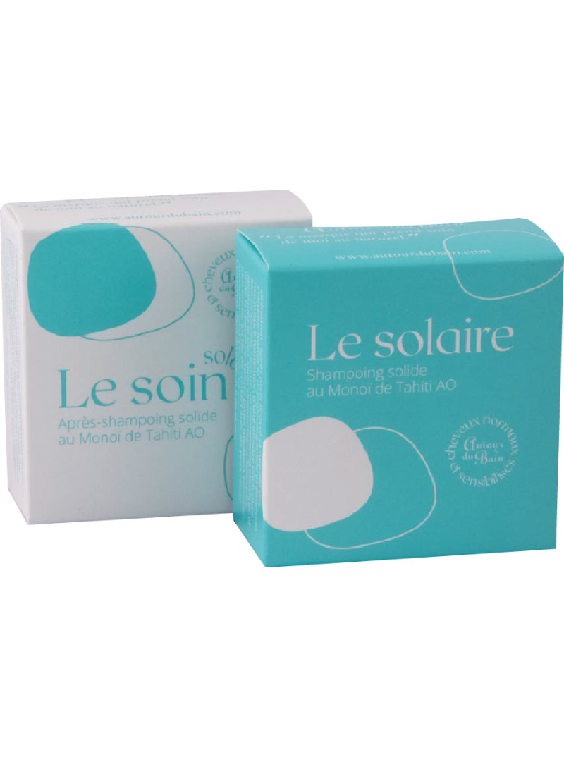 Shampoing et soin après shampoing pour cheveux sensibilisés